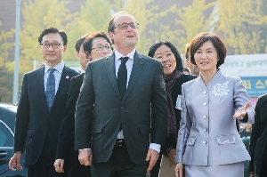 프랑소와 올랑드 프랑스 대통령 방문