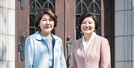 ‘제17회 자랑스러운 이화인’상 수상자 유중근, 신혜수 동문