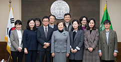 2018학년도 2학기 강의우수 및 영어강의우수 교원 상패 수여식 개최
