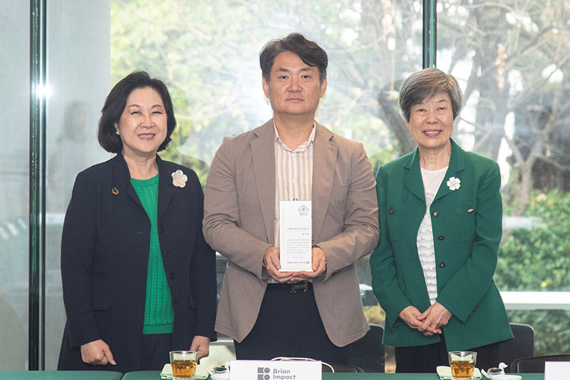 브라이언임팩트, 학교법인 이화학당에 중증장애인 일자리 문제 개선 위한 기금 기부