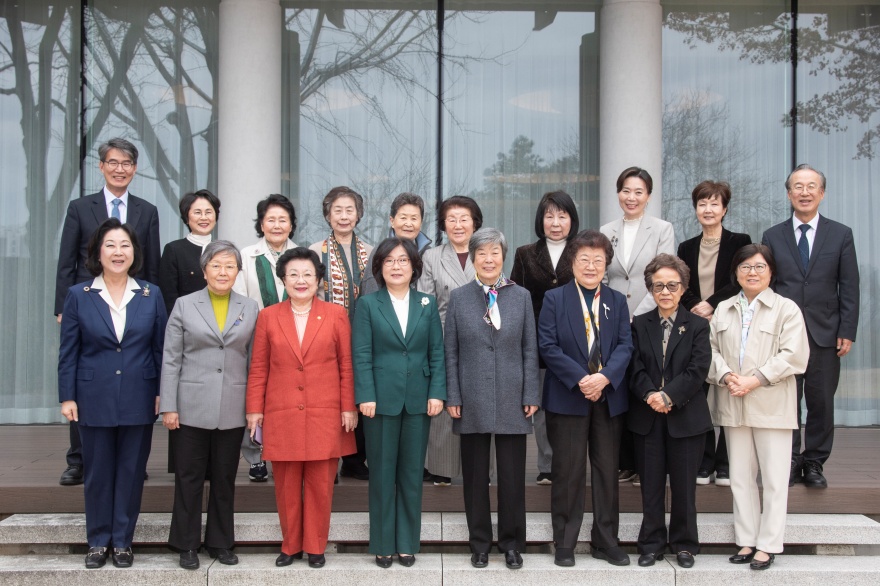 [동정] 우월 김활란 선생님 추모예배