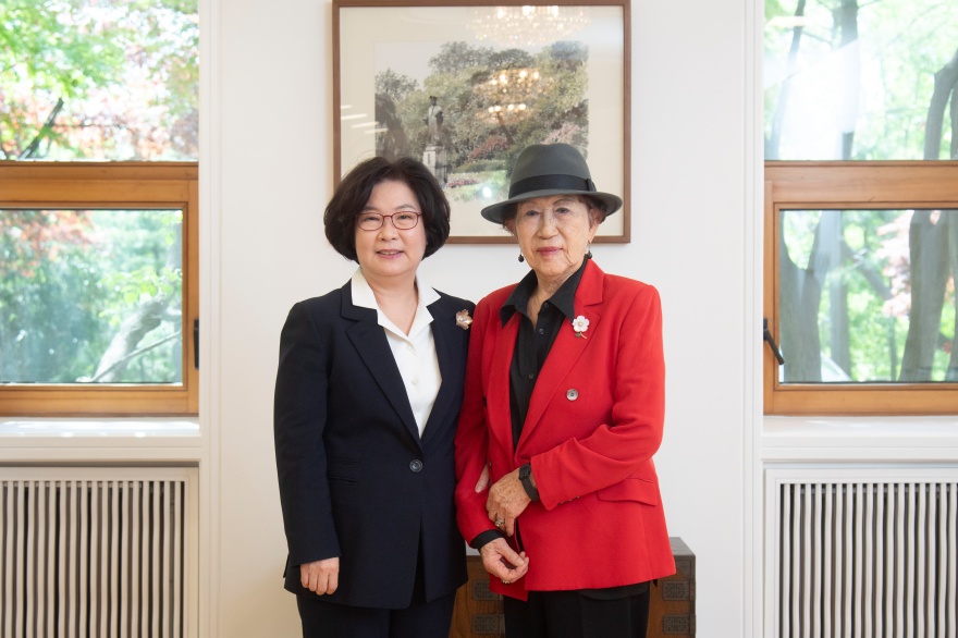 [동정] 서순경 Rim Family Foundation 이사장 총장 초청 오찬