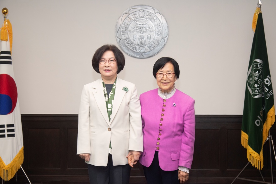 [동정] 정미경 전 옥스포드대학교 명예교수 접견