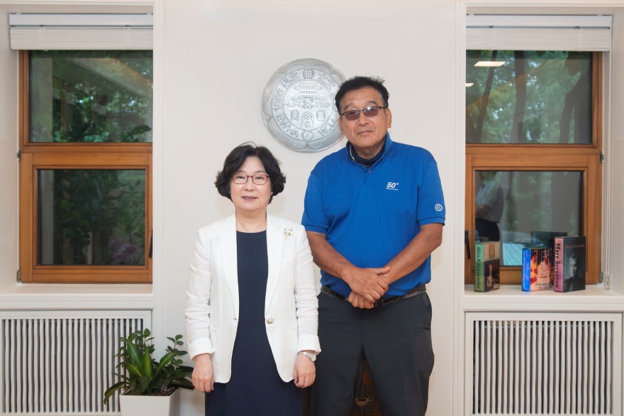 [동정] 서의호 교수 총장 초청 오찬